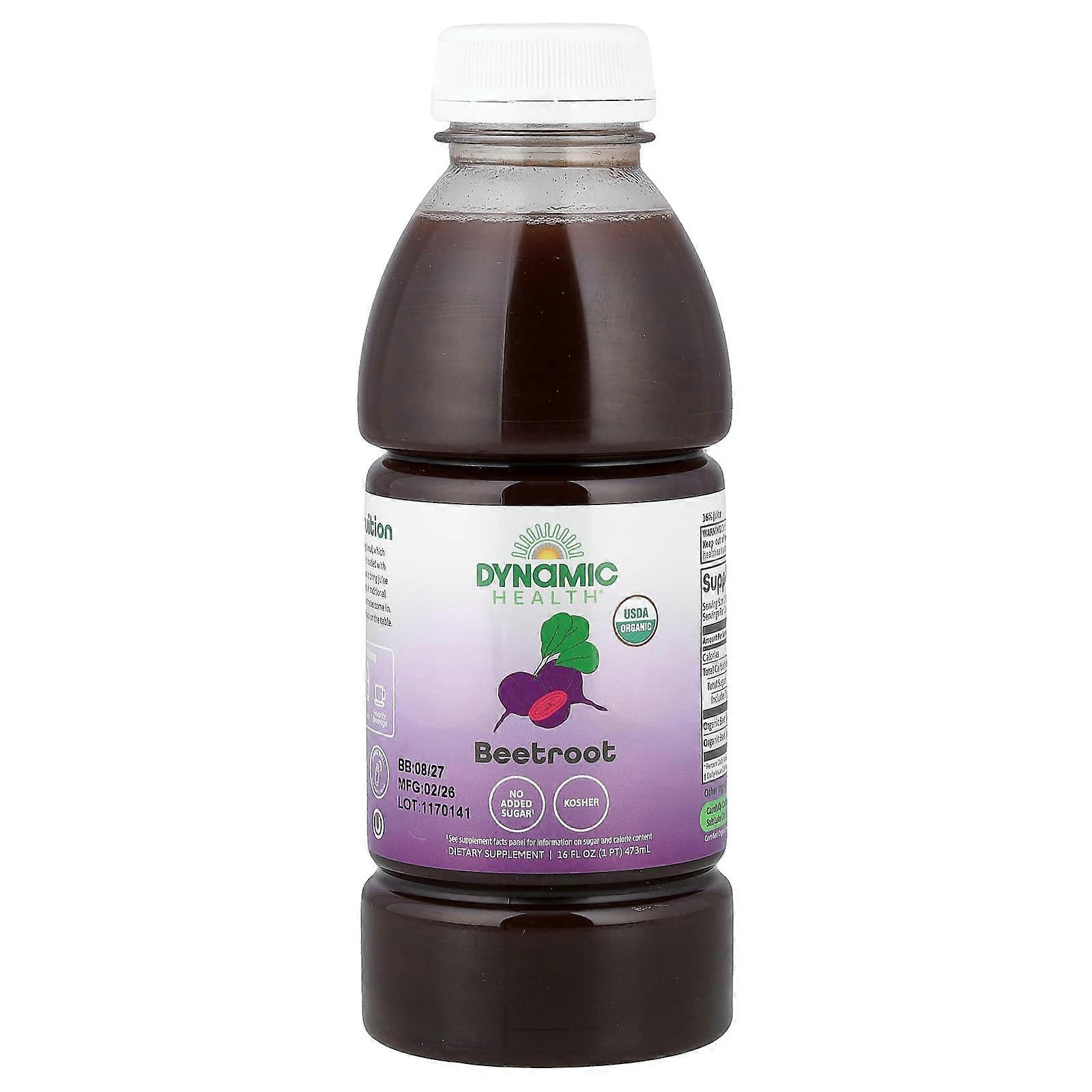 Dynamic Health, Beetroot, 16 fl oz (473 ml)