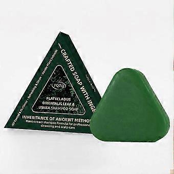 For Women and Mens Travel-Friendly for All Hair Types Usman Grass Shampoos Bar Gentle on Hair & Scalp Rich Lather Triangle Shampoo Bar-jry