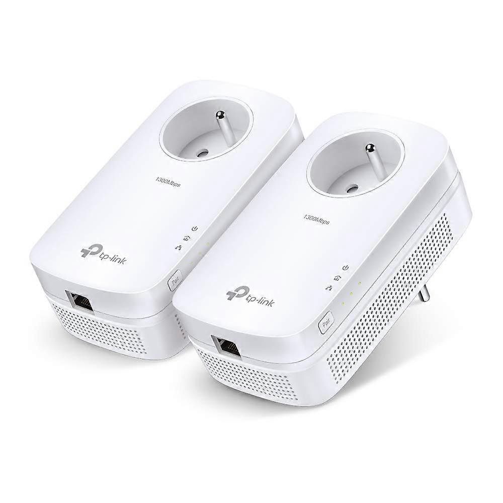 Powerline adapter AV1200, FR socket, 1.2 Gbit/s, plug & play