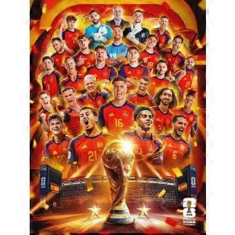 Spain National Football Team World Cup 2026 Champions Jigsaw Puzzle XIN564