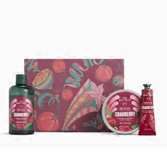 The Body Shop Medium Cranberry Set 3 Pc Unisex