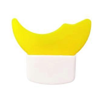 Makeup Stencil Silicone Eye and Lip Guide for Precise Eyeliner or Lipstick, 5.7x5cm Yellow