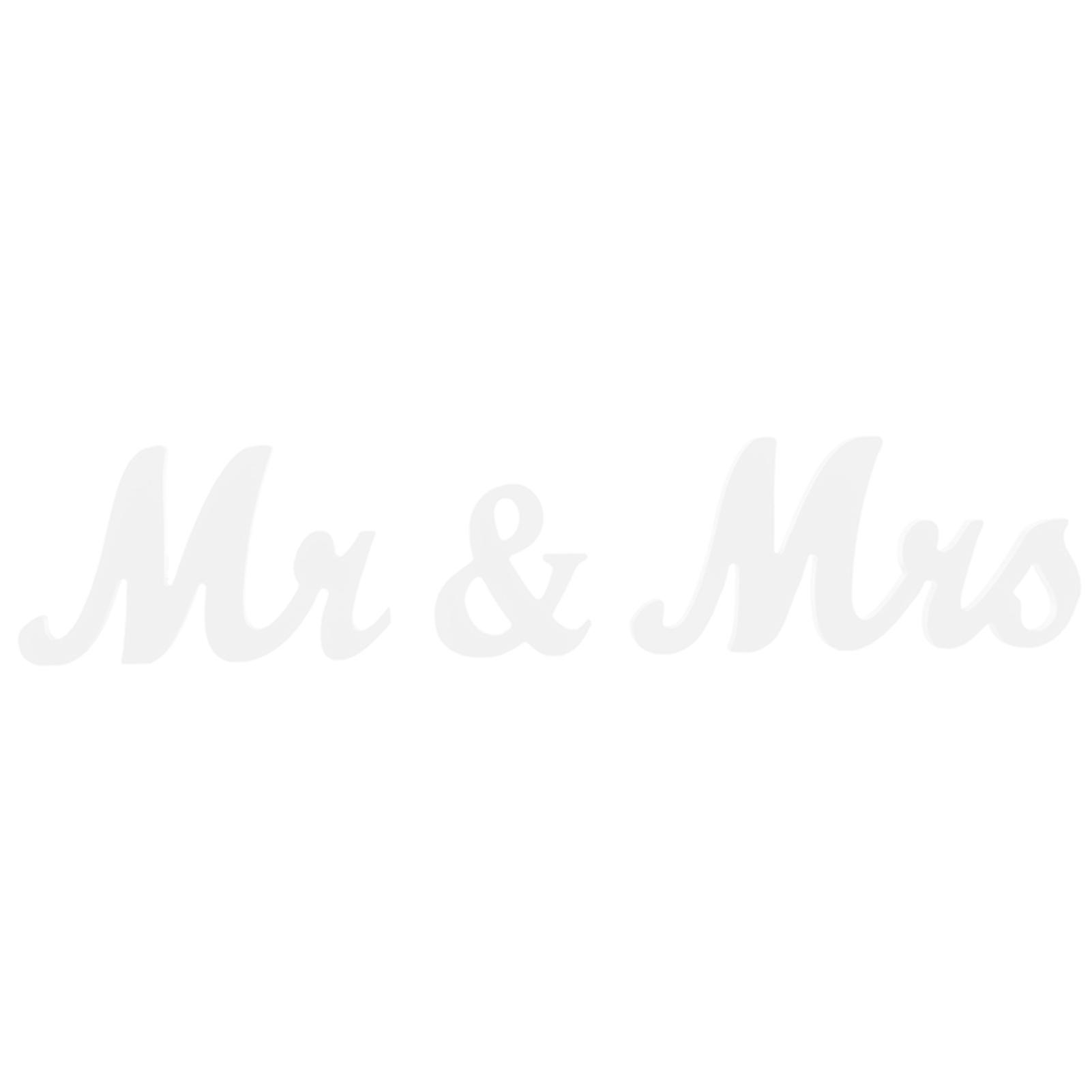 Mr And Mrs Sign For Wedding Table Decor Party Table Top Dinner Decoration Anniversary Party Ornament