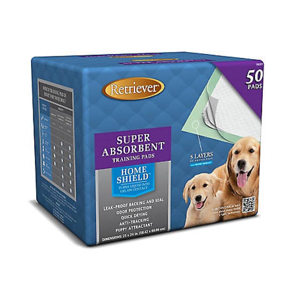 Retriever ASL1063075 23in x 24in Super Absorbent Dog Training Pads - Pack of 50