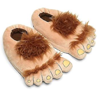 Herren Neuheit Lustige Wilde Füße Hausschuhe Bequeme Lustige Geschenk Schuh Slipper