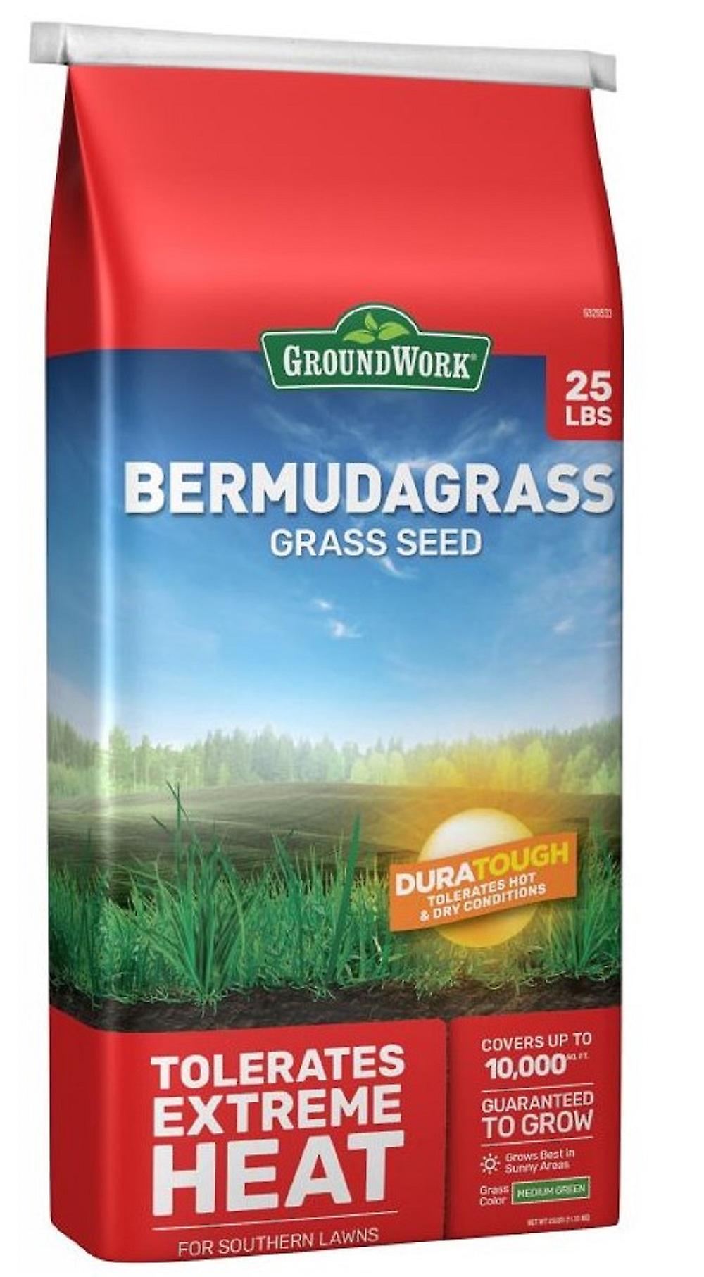 GroundWork 242AX0002UCTC-25 Bermudagrass Grass Seed 25lb.