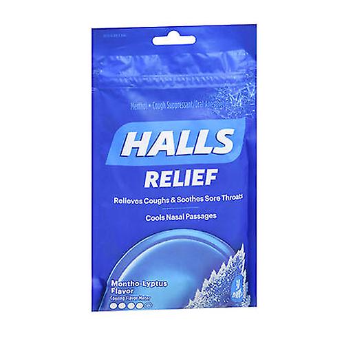 Halls  Mentho-Lyptus Cough Drops ,30 Each