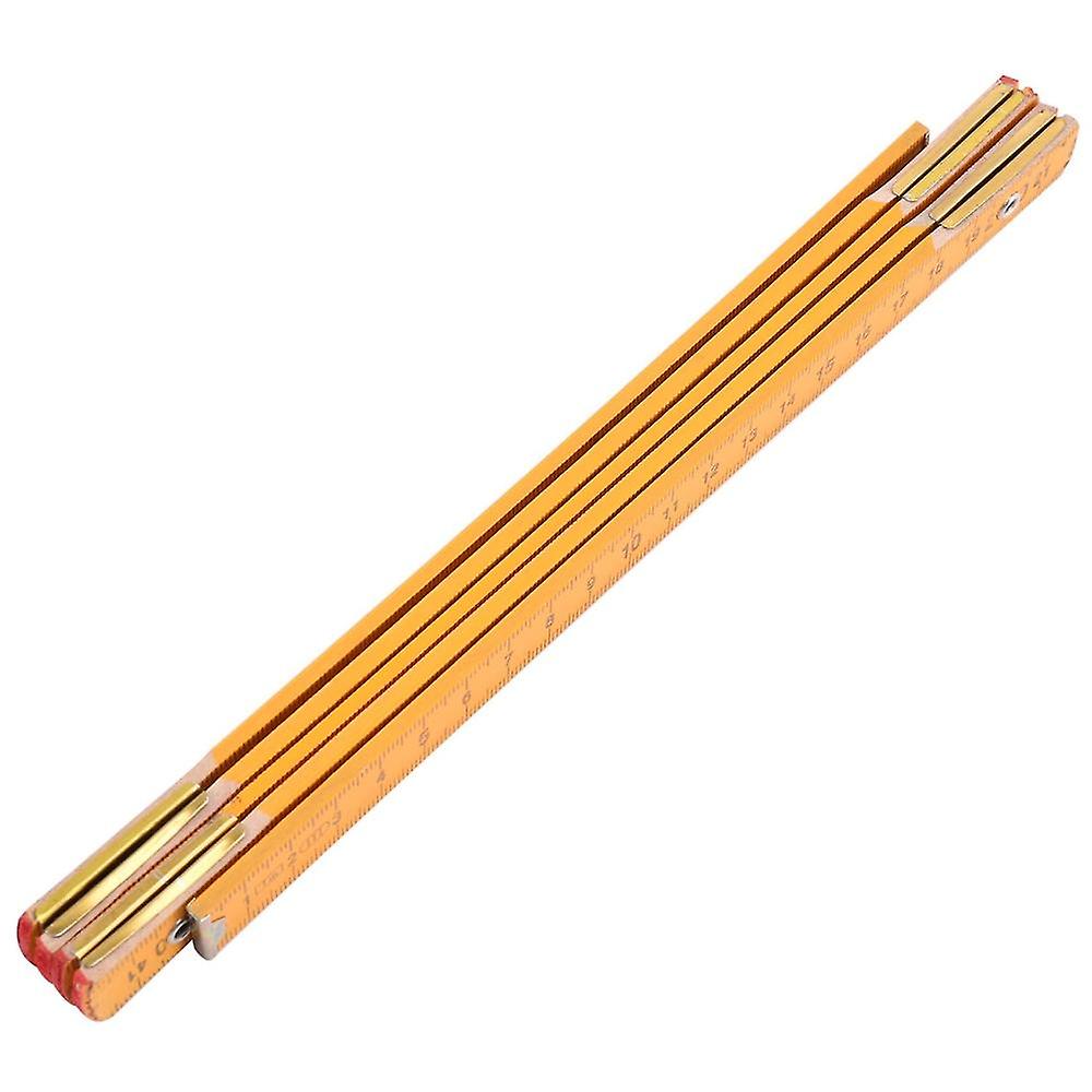 Portable Carpenter Wooden Folding Ruler 100cm/39inch