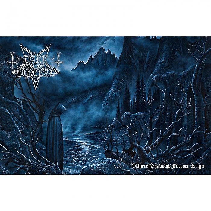 Dark Funeral Where Shadows Forever Reign Textile Poster