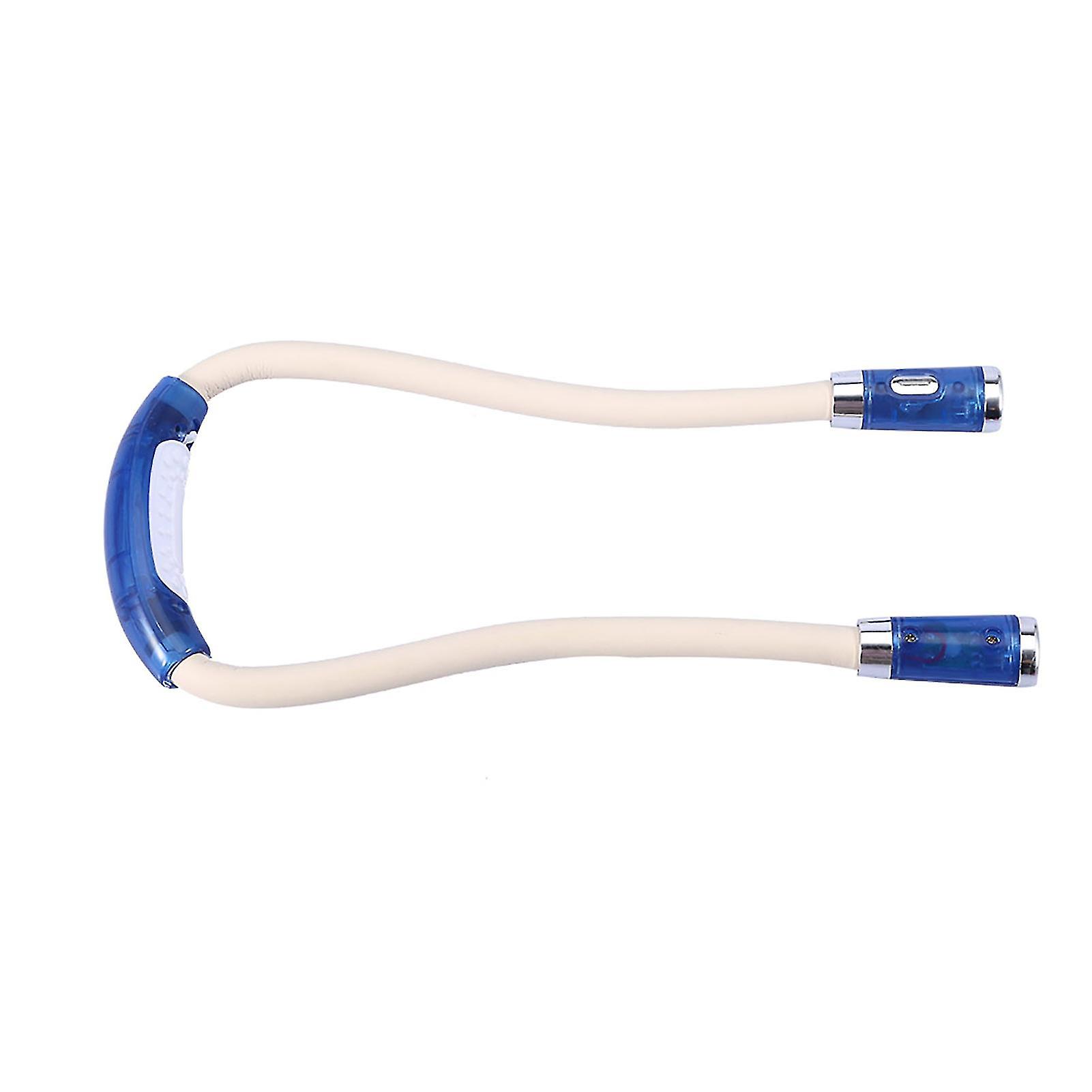 Flexible LED Neck Light Hands-Free Adjustable Bendable Night Reading Lamp (Blue)