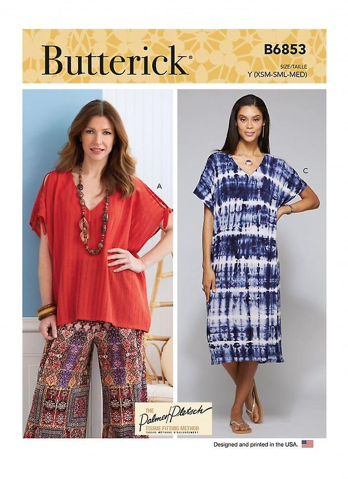 Butterick Paper Sewing Pattern 6853