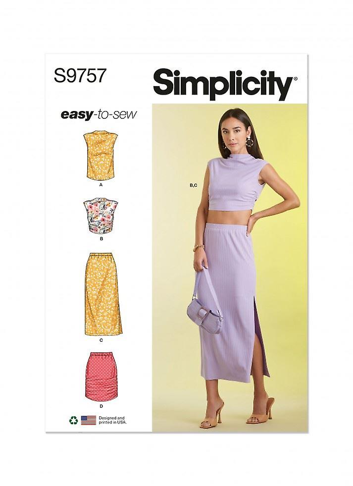 Simplicity Paper Sewing Pattern 9757