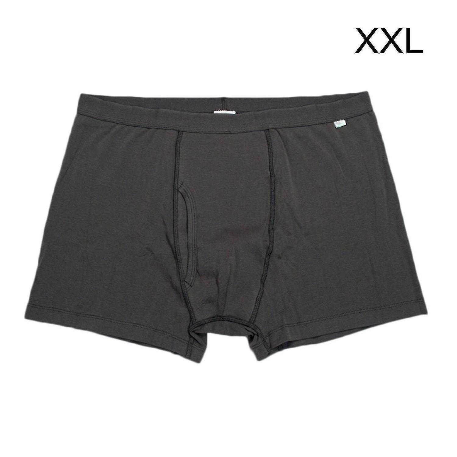 Inkontinensunderkläder för män, 100% bomull tvättbar återanvändbar bomull andningsbar inkontinens underwe