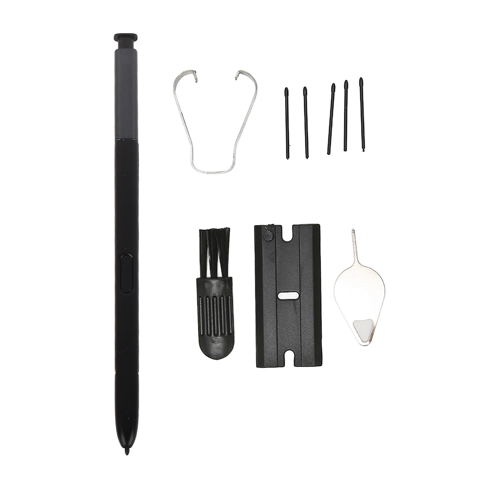 Black Touch Screen Stylus for Note 8 - High Sensitivity, Complete Kit with Accessories