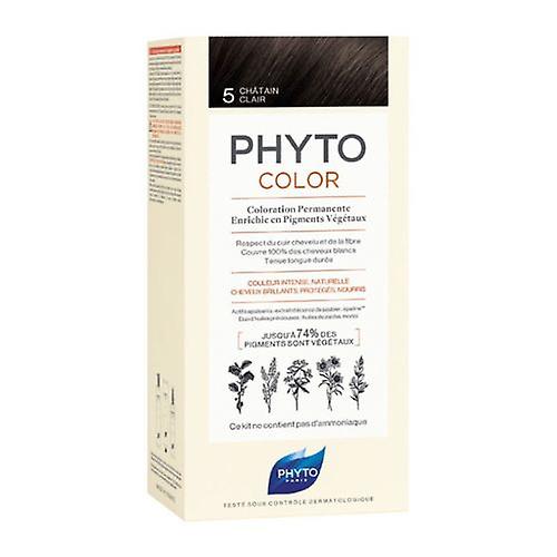 Phyto PhytoColor Permanent Color - Haarfarbe: 5 Hellbraun