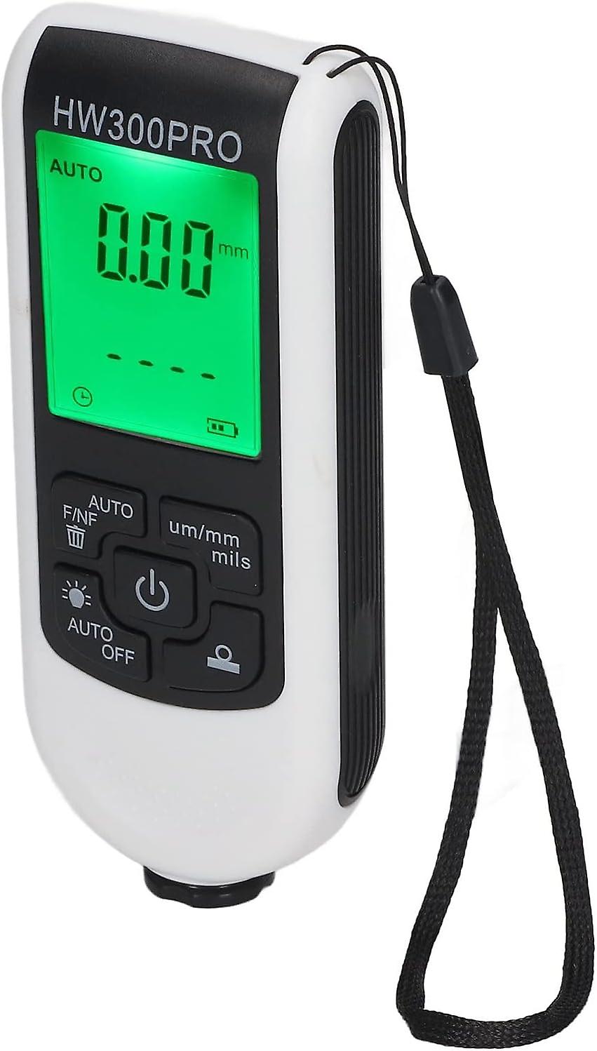 Digital Coating Thickness, ABS with Portable Paint Thickness Test Rope Automatic Shutdown Function P