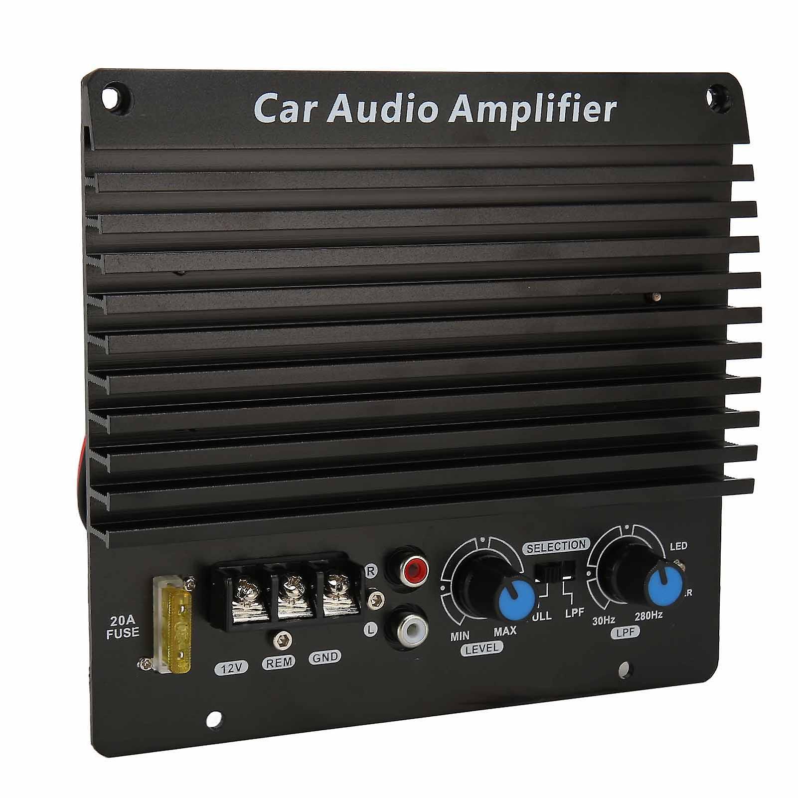 12V Car Amplifier High Power Aluminum Alloy Subwoofer Plate for Vehicle