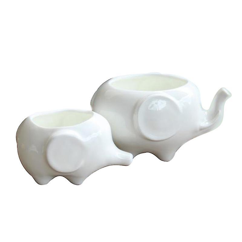 1pcs Ceramic Flowerpot For Office