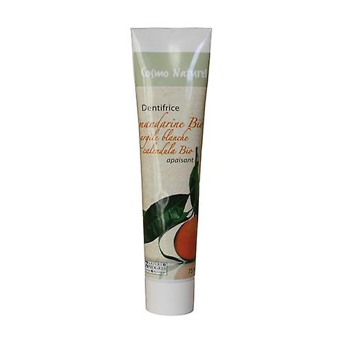 Soothing Toothpaste: Mandarin / White Clay / Organic Calendula 75 ml
