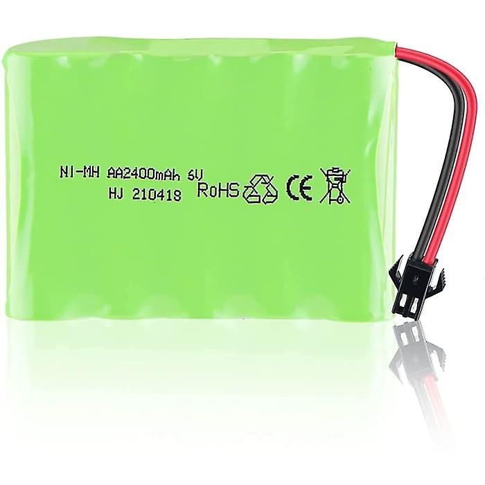 1 Piece 6V Ni-MH 2400mAh Rechargeable Battery for Car Remote Control