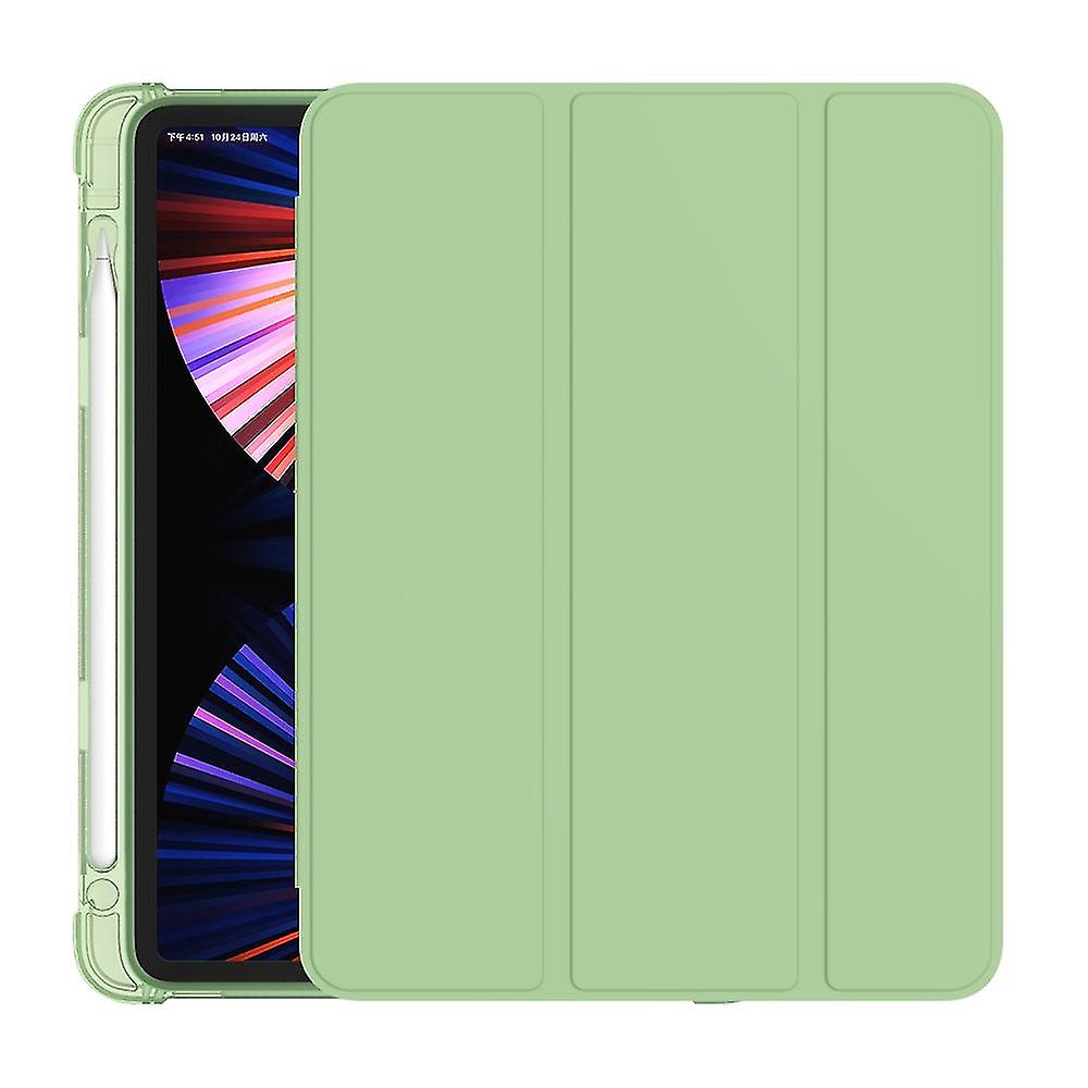Ipad Pro 11 2022 / 2020/2021 그린용 3단 접이식 Pu 케이스