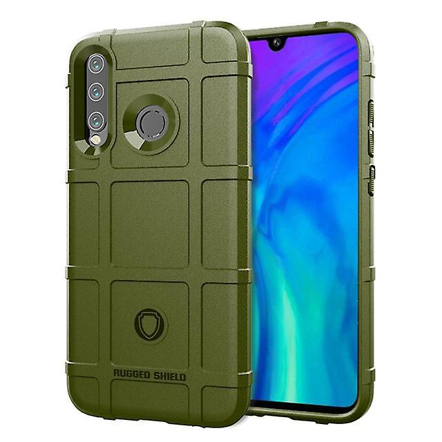 Durable Shockproof Protective Shell Case for Honor 20 Lite - Dark Green