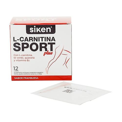 Sikenform L Carnitine Sport Plus (Raspberry Flavor) 12 packets (Raspberry)