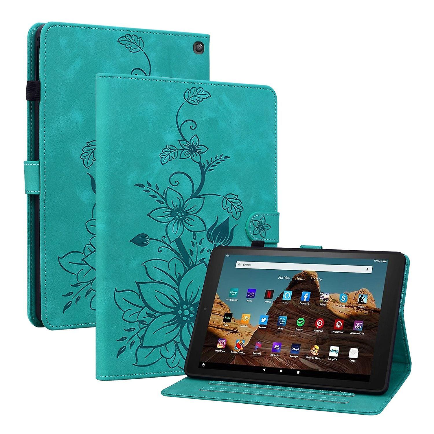 Embossed Leather Case For Amazon Fire HD10 2023