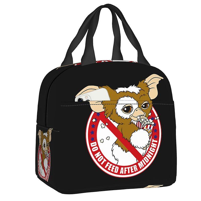 Gremlins Gizmo وجبة خفيفة أحلام صندوق الغداء للنساء Mogwai برودة الغذاء الحراري معزول حقيبة الغداء مكتب العمل نزهة حمل أكياس