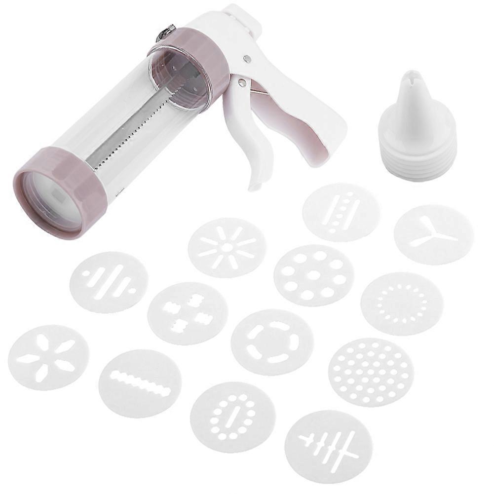 Biscuit Maker Cookie Press Machine Piping Nozzles Gun Home Decorating Cake Set