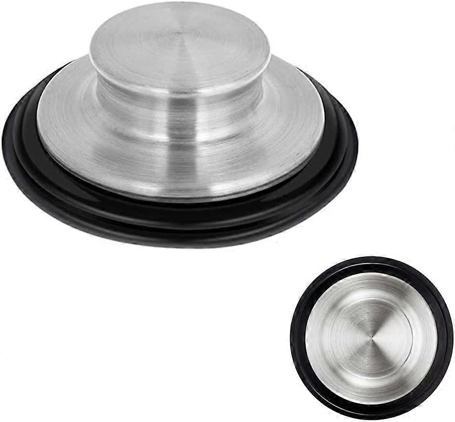Universal Drain Stopper Stainless Steel Sink Stopper Plug Kitchen Sink Stopper Steel for Bathroom Bathtub Kitchen