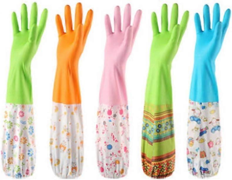 3 paires de gants de lavage de vaisselle Gants plus pais en caoutchouc caoutchouc Latex Latex