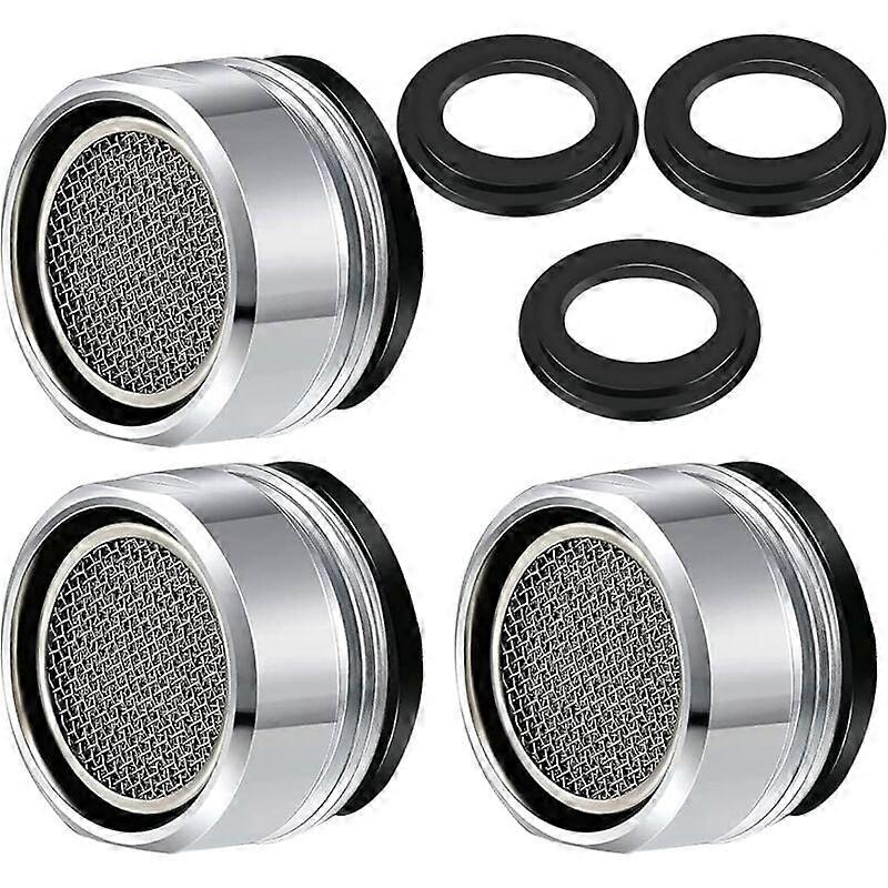 Faucet Aerator M24, 3 Pieces Water Saving Faucet Filter Faucet Accessories Diffuser Faucet Filter with Seal for Kitchen and Bathroom
