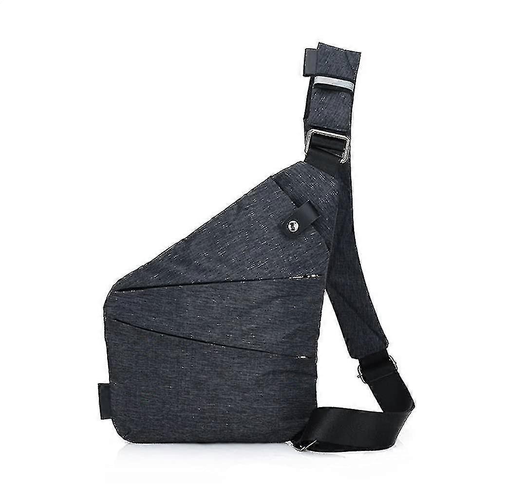 Messenger Single Shoulder Chest Backpack Anti-theft Belt Men