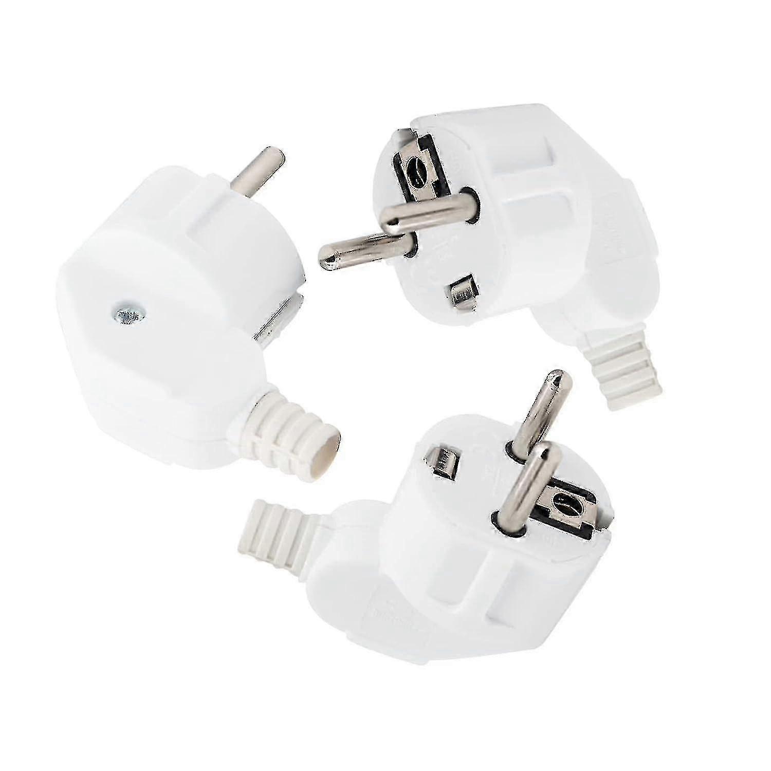 3 مقابس حزمة ، مقابس تلامس محمية بالمطاط ، مقابس 250 فولت (16 أمبير) ، مقابس بزاوية ، مقابس طاقة خارجية مقاومة للماء