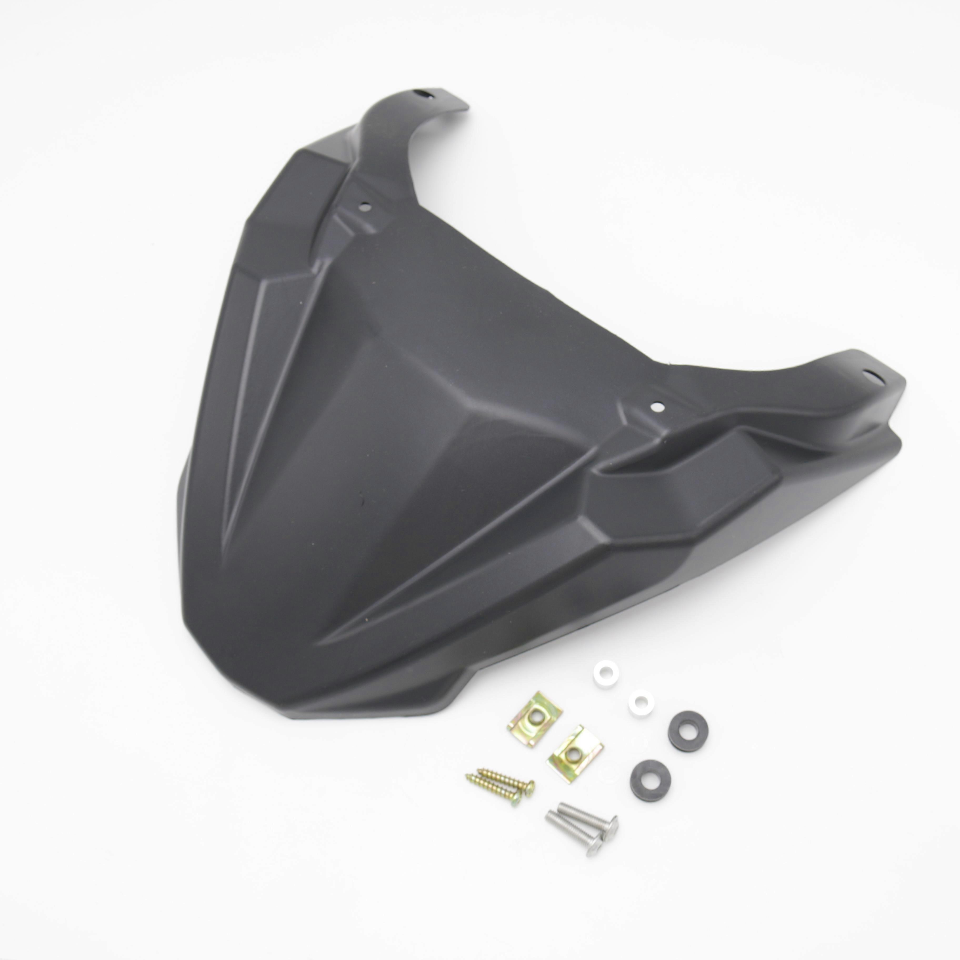 Beak Nose Cone Extension Cover Extra Carbon Fiber Texture Front Wheel Fender For MT-09 FJ09 MT09 Tracer 900 GT 2015-2020