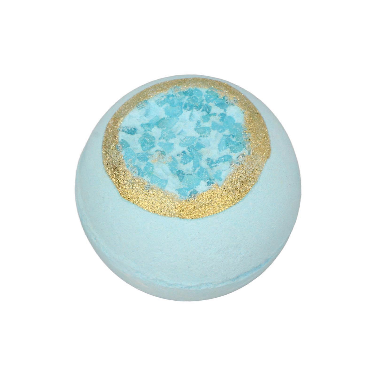 Bubble Bath Ball with Essential Oil Sea Salt for Moisturizing and Exfoliating Spa Experience
