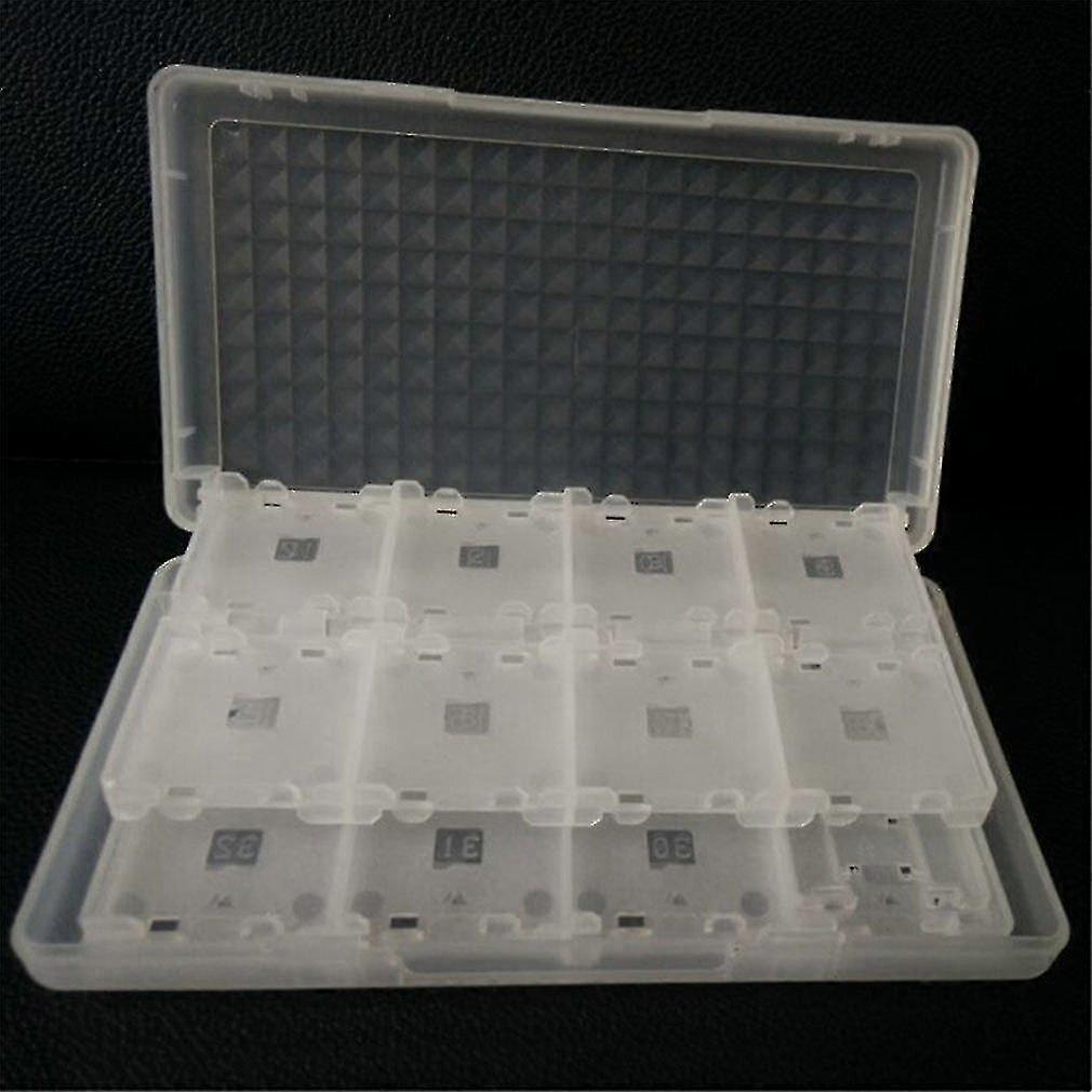 32 slots portable game card protective hard storage case box for 3ds/3dsxl