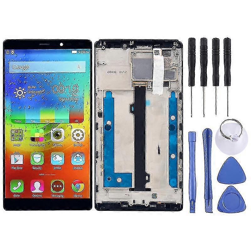 Oem Lcd Screen Compatible with Lenovo Vibe Z2 Pro / K920 Digitizer Full Assembly With Frame (black)