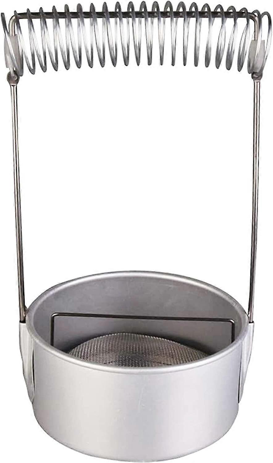 rustfri stålpenselholder til vask og tørring