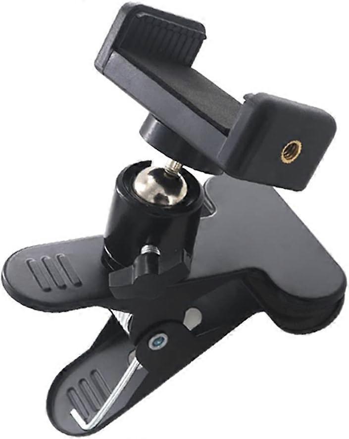 Guitar Headstock Phone Holder Clamp – Adjustable Mount For Smartphones On Acoustic & Electric Guitars