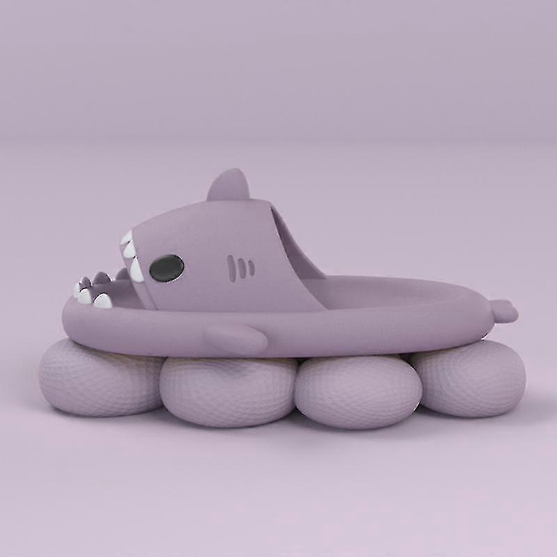 New Shark Slippers Non-slip Shower Bathroom Slippers Soft Summer Sandals For Girls And Boys