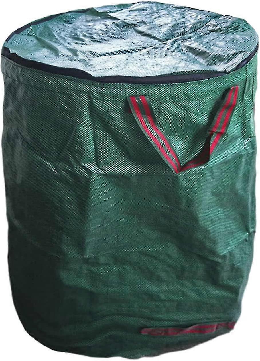 Garden Garbage Bags Large Capacity Garden Garbage Bag With Lid Three Sizes Portable Storage Multi-purpose Waterproof Multi-purpose (color : 272l)