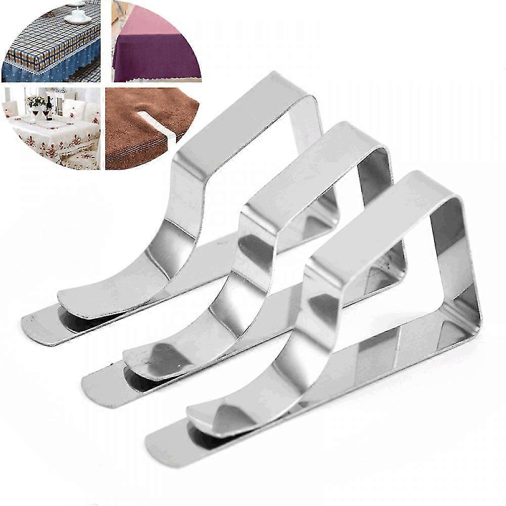 Tablecloth Clips Set Of 12 Stainless Steel Non-slip Tablecloth Clips