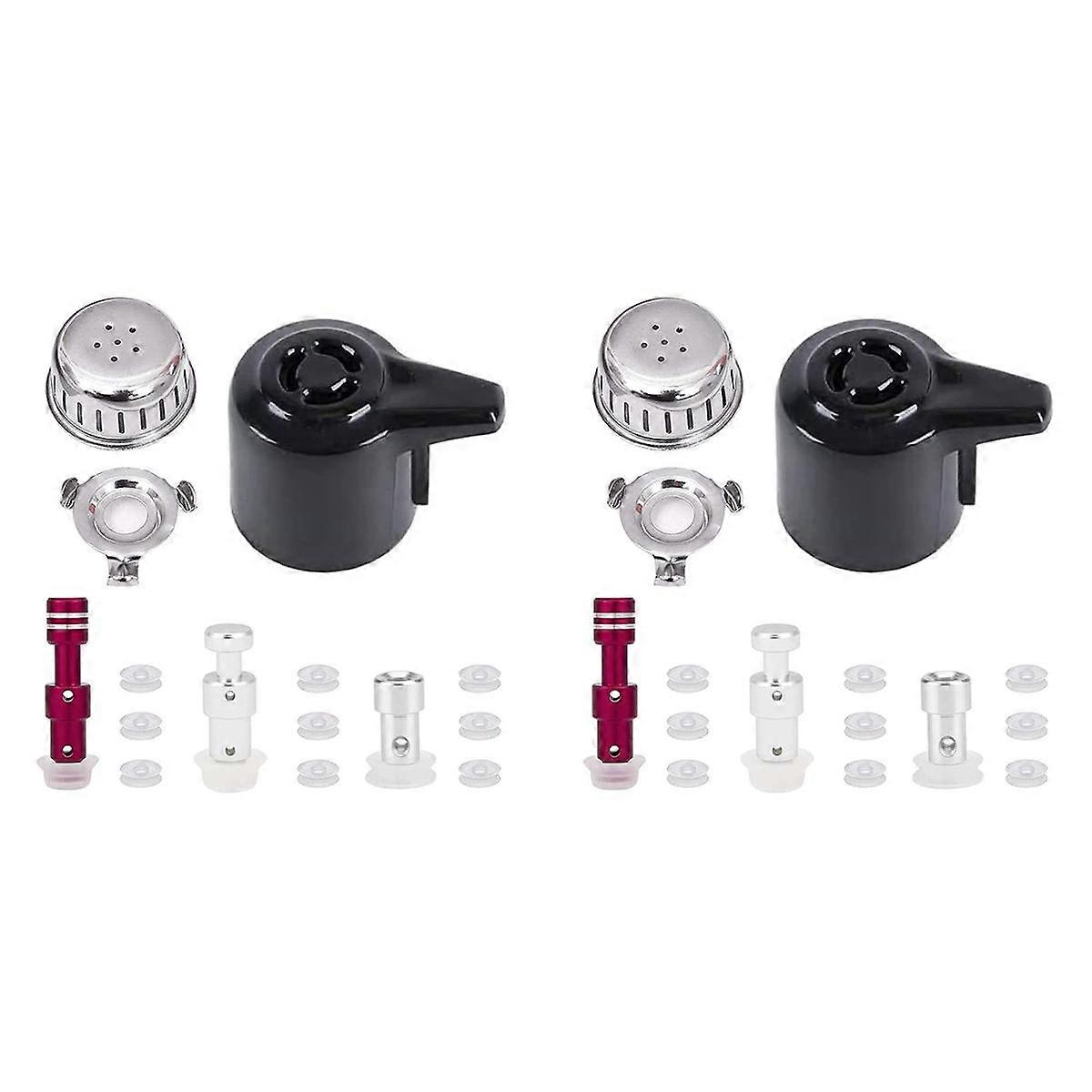 2X Steam Release Handle Float Valve Replacement Parts with Anti-Block Shield for Instantpot Duo/Duo