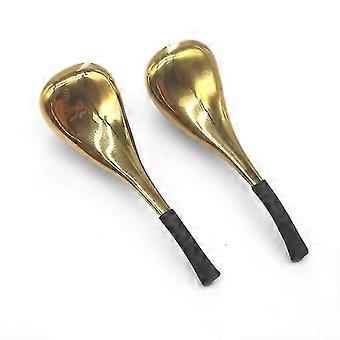 2 Pcs Ice Globes Metal Face Massager Gold Cryo Sticks Face Roller Cold Heat Relief Beauty Facial Massage Spa Tools Health Care