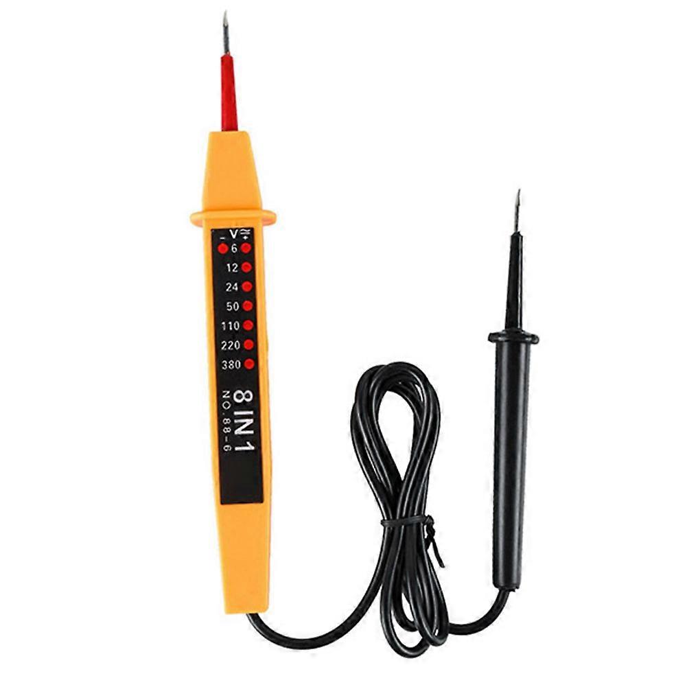 8 i 1 6-380V spenning tester penn polaritet strøm tester spenning AC / DC verktøy