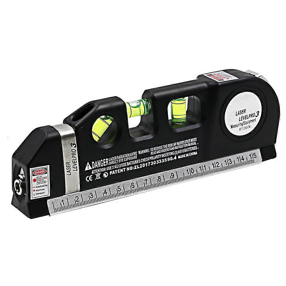 4 in 1 Infrared Laser Level Tape Multipurpose Cross Line Laser Level Tool