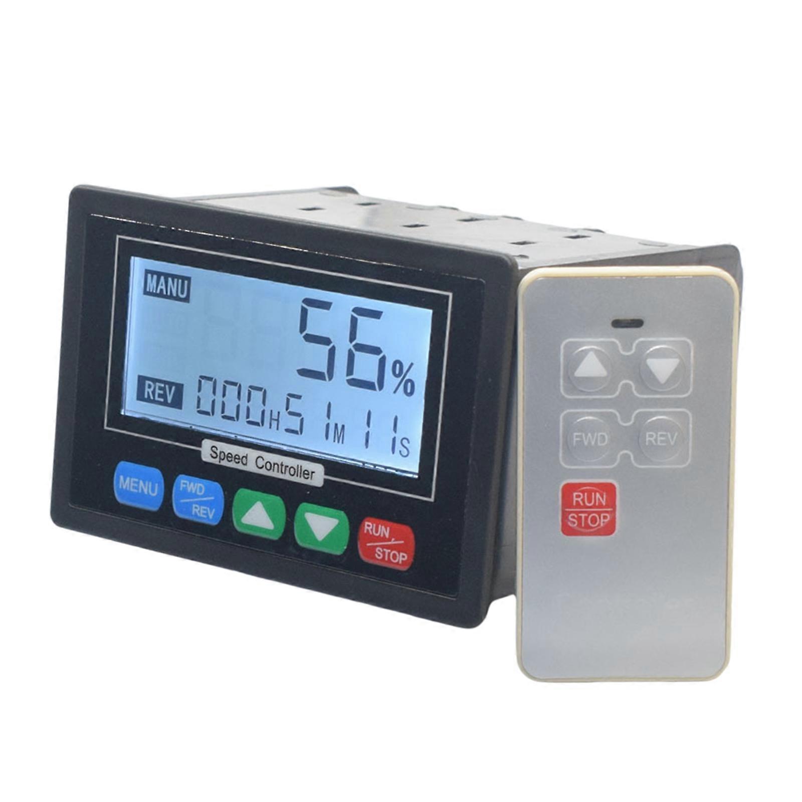 Regolatore di velocità del motore CC PWM LCD digitale 10V-55V con telecomando CC