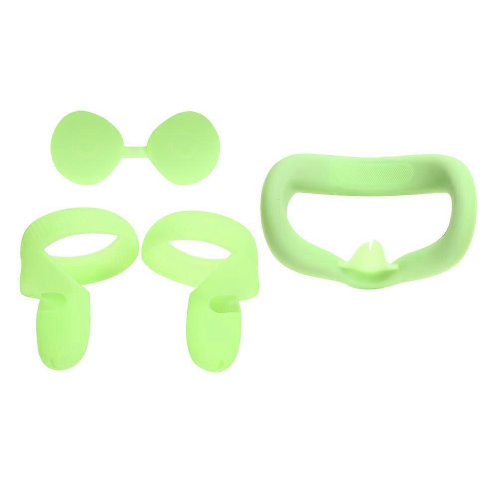 Set di coperture protettive VR Controller Copertura in silicone Copertura per occhielli per Oculus Quest 2 Accessori per occhiali VR
